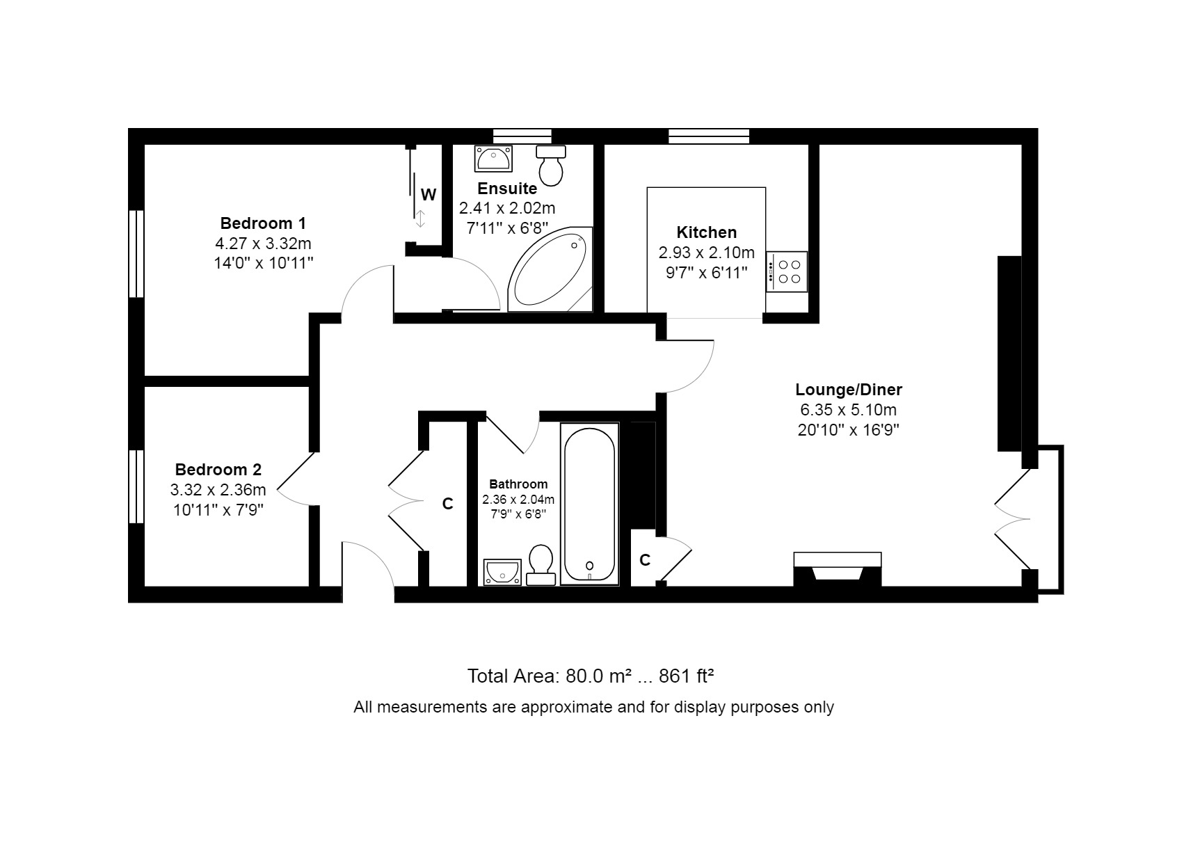 2D Floor Plan after