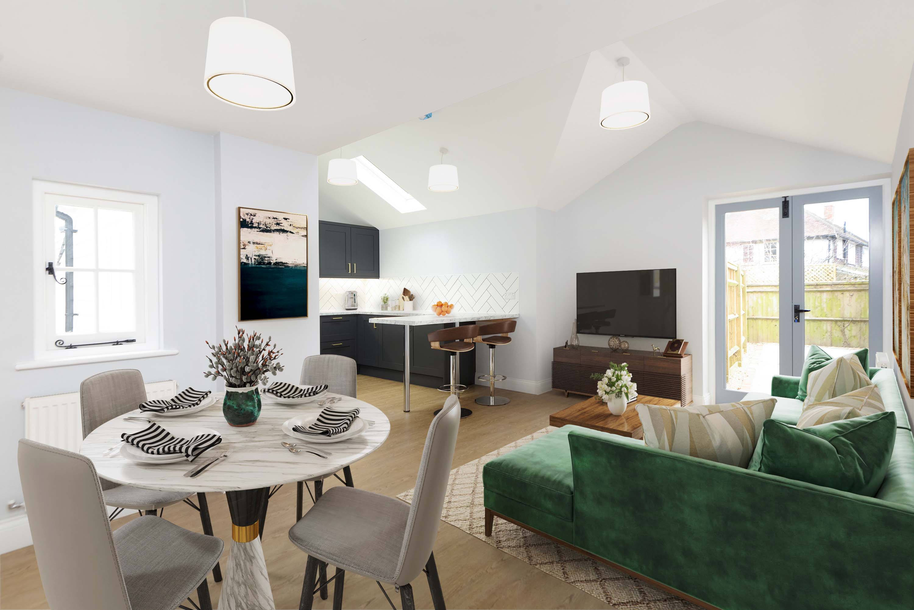 Virtual Staging after